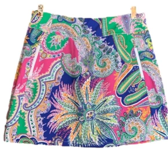 Polo Ralph Lauren paisley print skort Size XL (16) - Picture 1 of 11